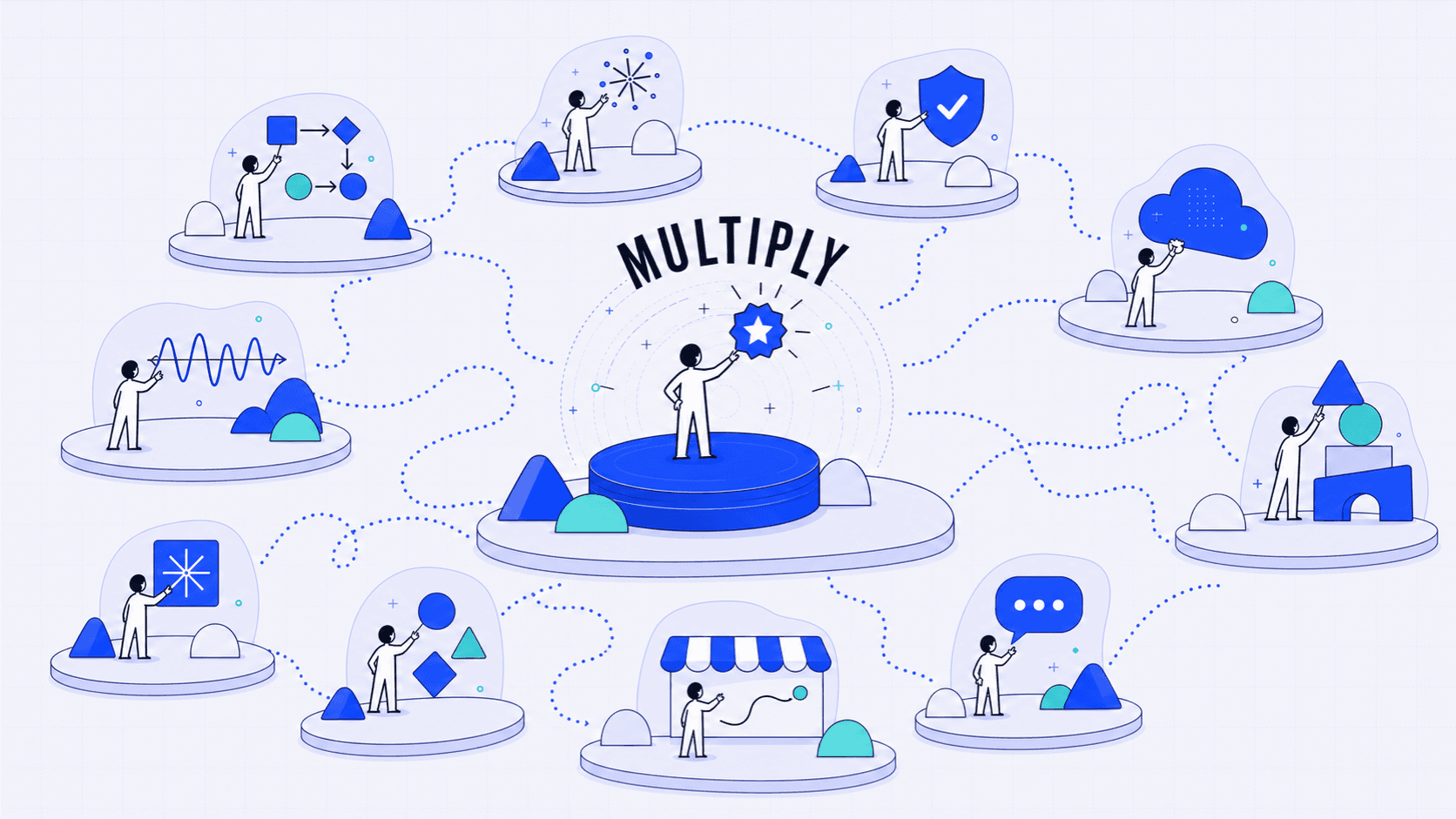 AI-native career roles overview illustration