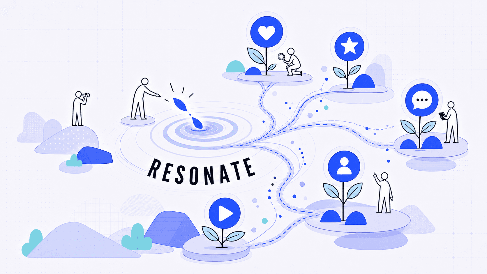 AI Marketing Specialist career role illustration